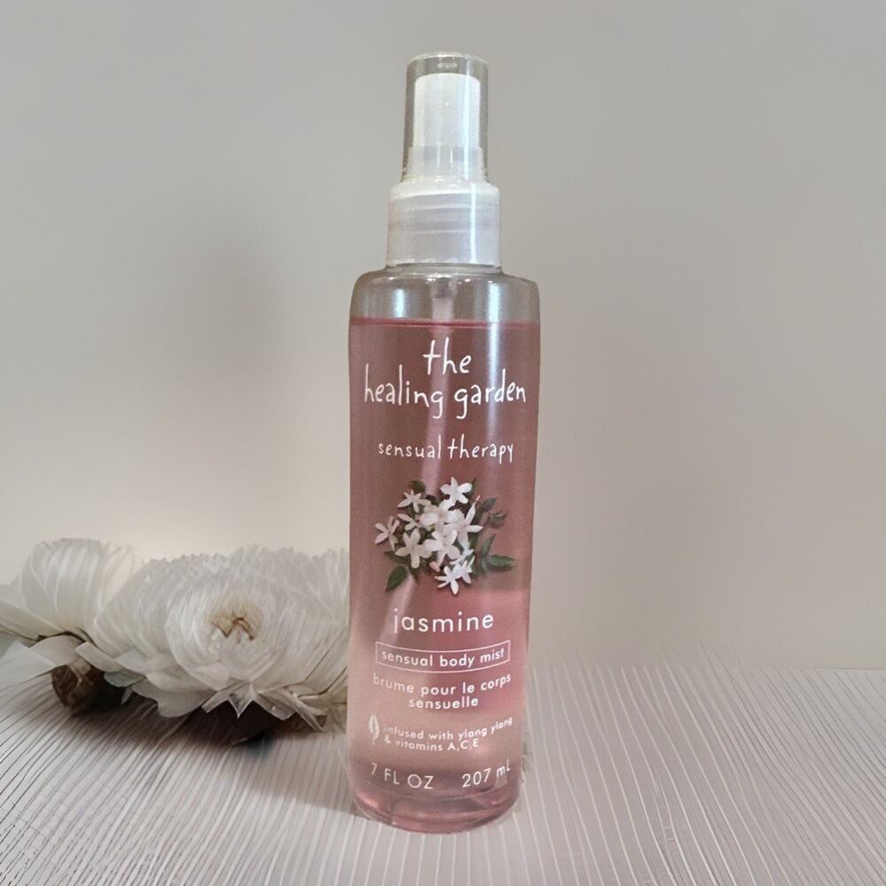 The Healing Garden Jasmine Sensual Therapy Body Mist 7 oz Spray RARE